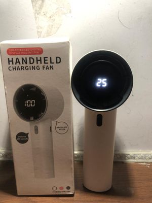 100-Speed Handheld Rechargeable Fan 🌀_img_2