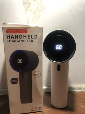 100-Speed Handheld Rechargeable Fan 🌀_img_8