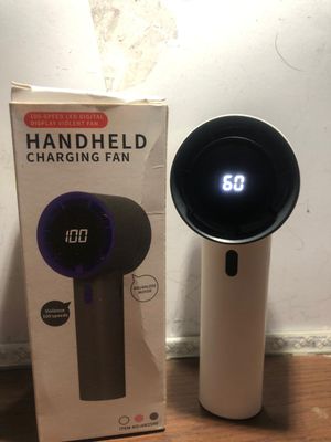 100-Speed Handheld Rechargeable Fan 🌀_img_7