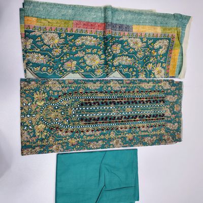 New Exclushive Collection High Qualitiey Cotton Printed Three Piece_img_1