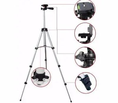 Tiktok Facebook Youtube Video Making Tripod 3110/3120 Camera Stand With Phone Holder Clip - Tripod - Tripod For Mobile_img_3