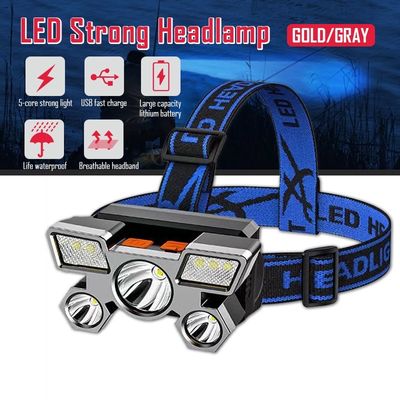 Powerful Rechargeable Head Flashlight for Fishing Led Headlamp Nitecore Camping Headlights Hunting Torch Hiking Front Lanterns_img_2