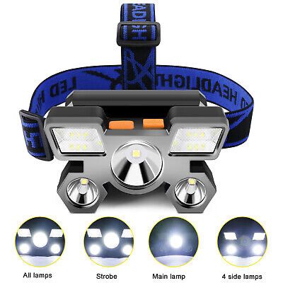 Powerful Rechargeable Head Flashlight for Fishing Led Headlamp Nitecore Camping Headlights Hunting Torch Hiking Front Lanterns_img_3