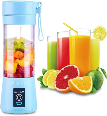 USB Rechargable Mini Portable Fruit & Vegetable Blender_img_3