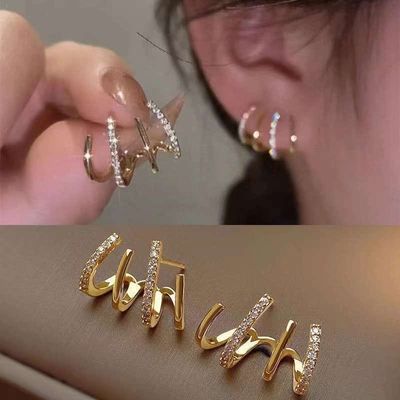 Golden Swirl Spark Earrings_img_2