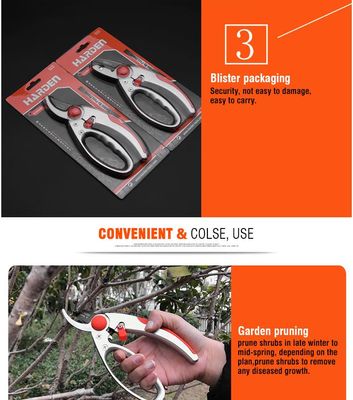 HARDEN 8" Garden By-Pass Pruner + Garden Anvil Pruner (200mm) 630403_img_7