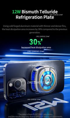 Plextone EX2 Ultra 12w Magnetic Mobile Phone Cooler_img_5