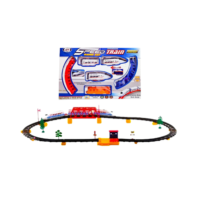 39 Pcs High Speed Big Size Bullet Train Game Set_img_1