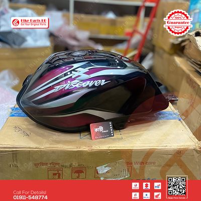 Fuel Tank for Bajaj Discover 100 (Magic Black) bike._img_1