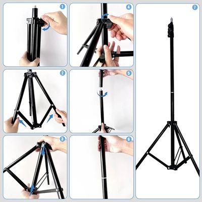 33cm LED Selfie Ring Light Photography Lights WarmCold Lamp With Tripod Dimmable USB Ringlight ForTiktok Video Live Fill Lamp_img_5