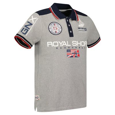 Men - Short-sleeved polo Dark grey Dark grey_img_1