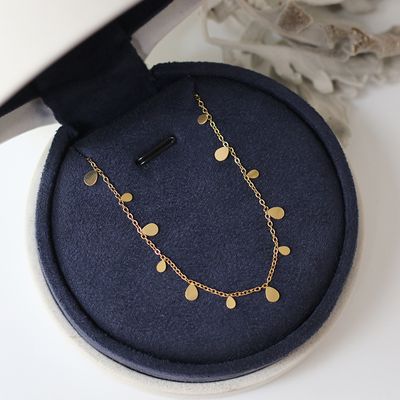 Droplets charm necklace_img_0