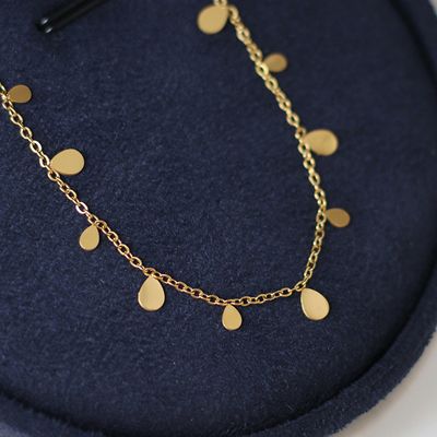 Droplets charm necklace_img_1