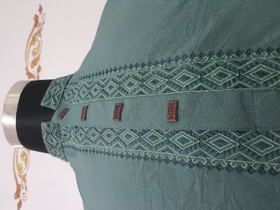 Premium Embroidery Punjabi (Green)_img_4