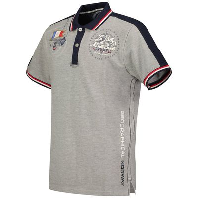 Kalvin Men - Short-sleeved polo shirt Light grey Light grey_img_1