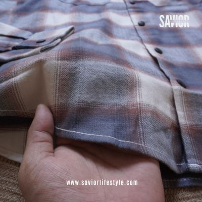 Vintage Ash - Double Pocket Full Sleeve Check Shirt_img_2