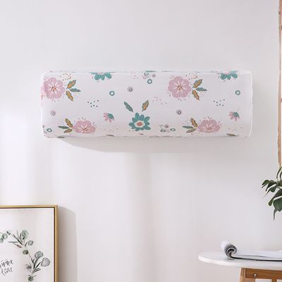 1 Ton AC Cover (95*31*21 cm Size) Dustproof Ac Cover Printed Dustproof Ac Cover(Flower Design)_img_1