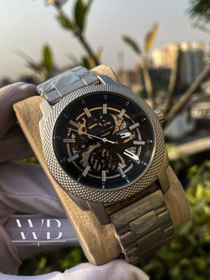 Fossil Auto Chain Silvet Black New_img_0