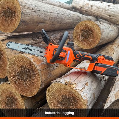 HARDEN 20V Cordless Brushless Chainsaw | 720W Power | 12" Bar | 4Ah Battery & Charger Included | Model: 758734_img_3