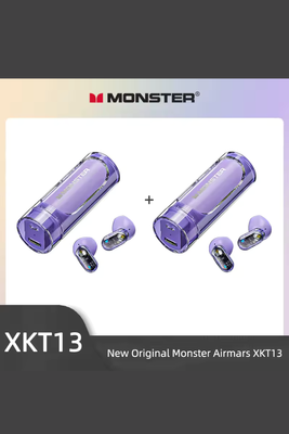 Monster XKT13 Gaming Earbuds-Lipstick Design_img_1