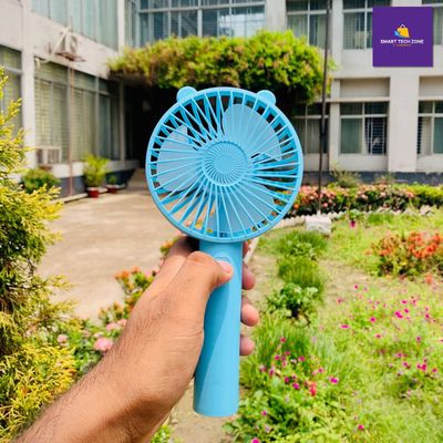 Portable Mini Rechargeable Travel Fan – (Any Colour)