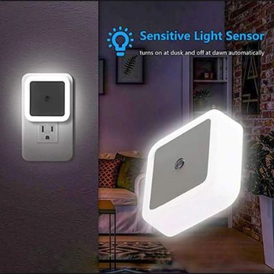 Auto On/Off Mini Wall LED Night Light | Illuminate Your Bedroom with Convenient Nightlight_img_0