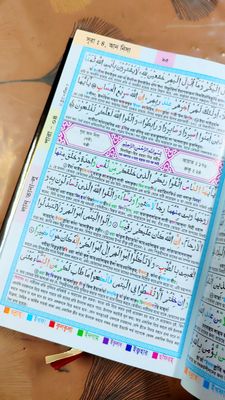 কাবা ৯" কালার কোডেড সহজ বাংলা কোর'আন মাজীদ।(হজ্জ উমরাহ ট্রাভেলিং সাইজ)_img_7