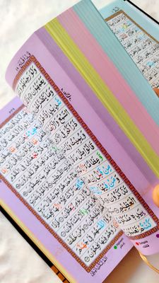 ৬ ইঞ্চি কালার কোডেড রেইনবো কোর'আন_img_1