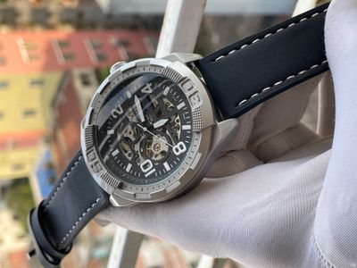 Fossil Auto Black Belt Number Digit_img_0