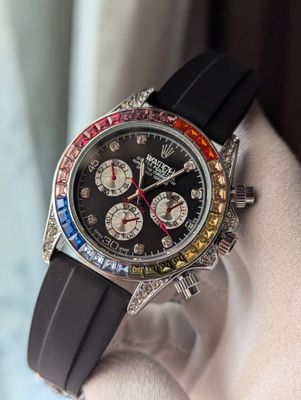 Rolex Silver Quartz Watch_img_1