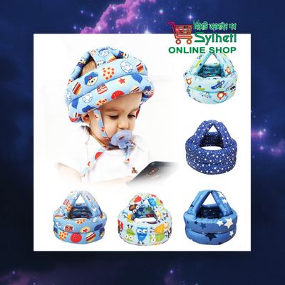 Baby Safety Helmet Head Protection Headgear Toddler Anti-fall Pad Children Learn To Walk Crash Cap_img_0