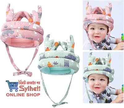 Baby Safety Helmet Head Protection Headgear Toddler Anti-fall Pad Children Learn To Walk Crash Cap_img_5
