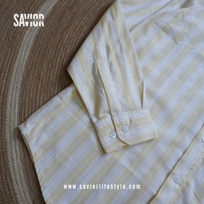Golden Hour Old Money Shirt – Full Sleeve Soft Cotton_img_2