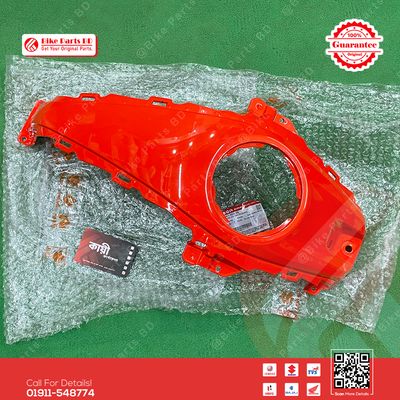 Tanky Top (Orange for Suzuki Gixxer SF (New Model-Silver & Orenge Color) bike._img_1