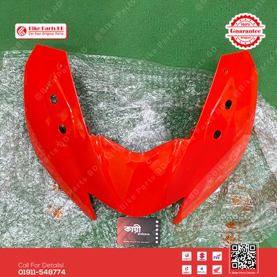 Metershed-Faring (Orange) for Suzuki Gixxer SF (New Model-Orange Silver Color) bike._img_1