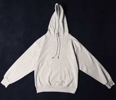 350+ GSM LIGHT GREY COLOUR HOODIE 🇧🇩💯_img_0