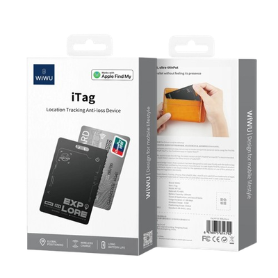 WiWU iTag WT-03 Easy to Find Card Tracker (Support Apple Find My Anti-lost)_img_1