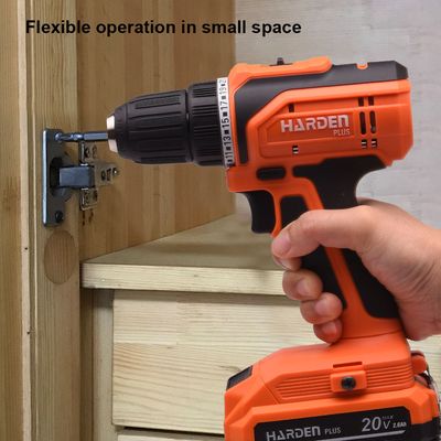 HARDEN 20V Cordless Drill/Driver Kit | 80Nm High Torque | 1-Hour Fast Charger | European Plug | Model: 758220_img_3
