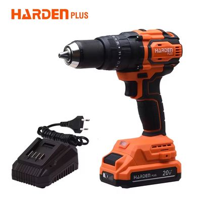 HARDEN 20V Brushless Cordless Drill/Driver | 80Nm High Torque | 2-Speed | 2000mAh Battery | European Plug Charger | Model: 758228_img_0