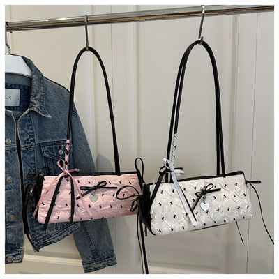 Korean Bow Armpit shoulder bag_img_0