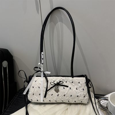Korean Bow Armpit shoulder bag_img_2