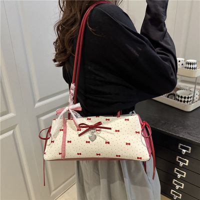 Korean Bow Armpit shoulder bag_img_4