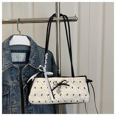 Korean Bow Armpit shoulder bag_img_14