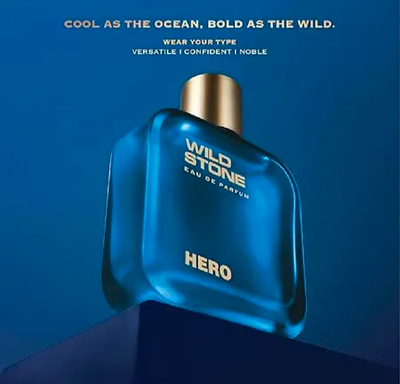 Wild Stone Hero Perfume for Men  Eau De Parfum 100ml Luxury Long-Lasting Fragrance Premium Perfume Aromatic & Marine Notes_img_3