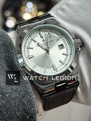 VACHERON CONSTANTIN BLACK BELT SILVER CASE WHITE DIAL_img_2