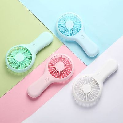 Mini Handy Fan Rechargeable With Stand_img_2