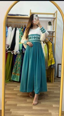 চেরী জর্জেট গাউন_img_3