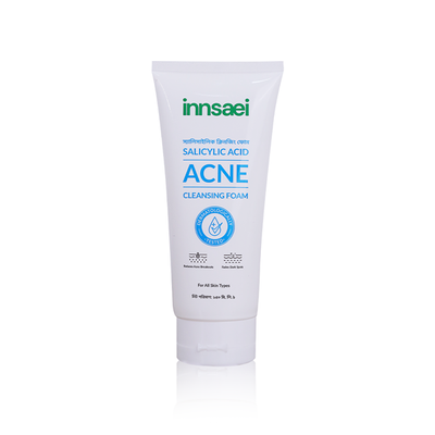 Innsaei Salicylic Acid Acne Solution Cleansing Foam   ( ব্রণ, দাগ ও ব্ল্যাকহেডস দূর করে ত্বকে আনে সতেজতা ও মসৃণতা। )_img_1