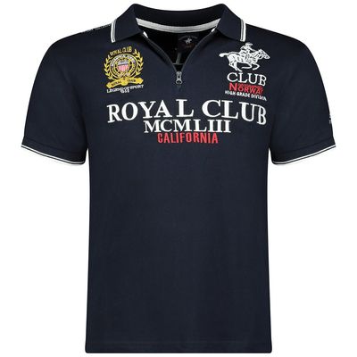 Men's Short Sleeve Polo Navy_img_0