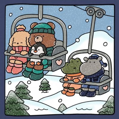 Cute Cozy Moments - Coloring Books_img_8